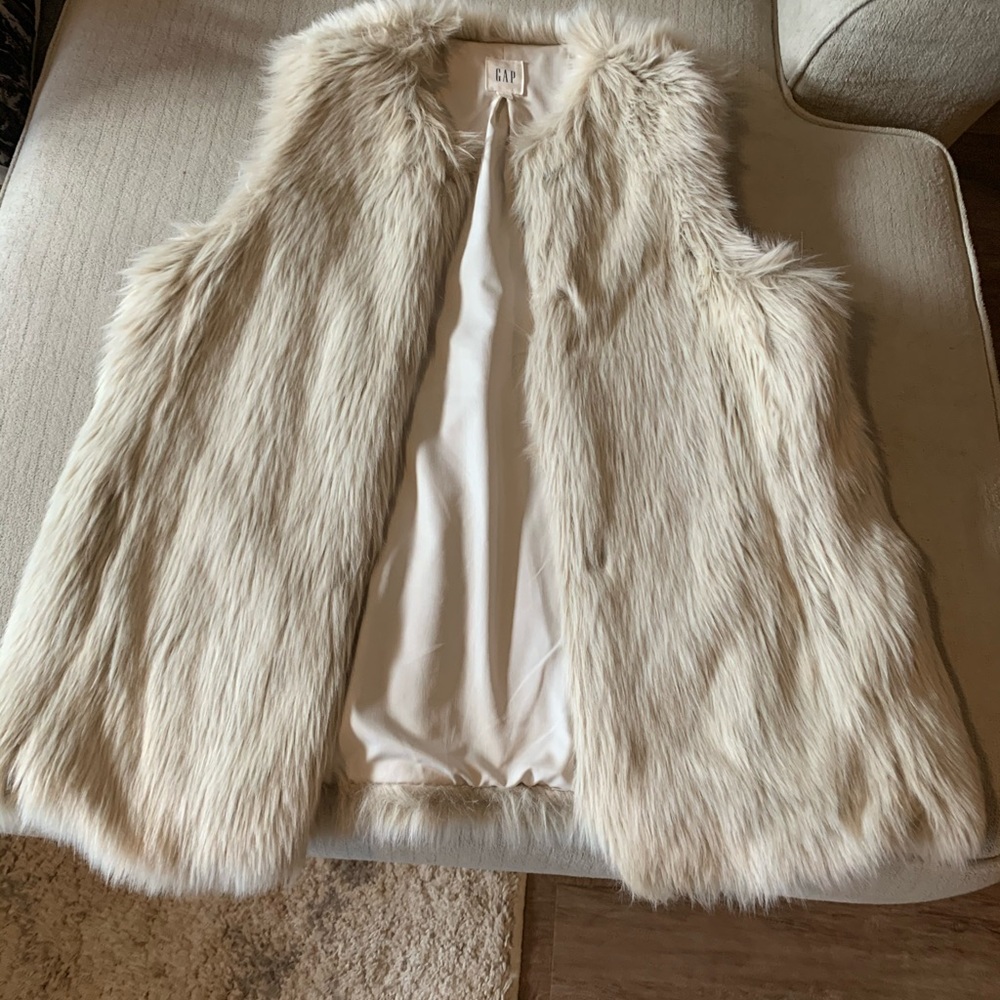 Gap Faux Fur Vest